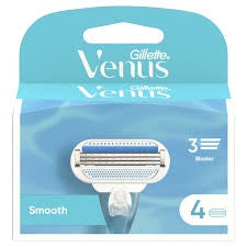 Gillette Venus Smooth Razor Blades 4pk