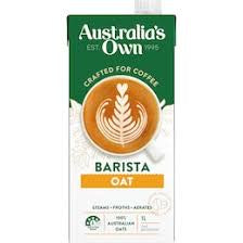 Australias Own Barista Oat Long Life Milk UHT 1L