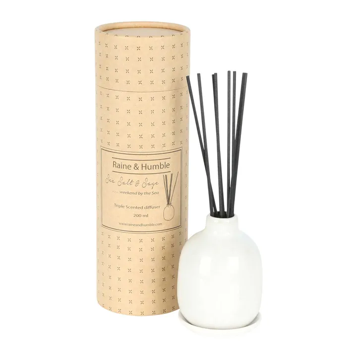 Raine & Humble Scented Diffuser Sea Salt & Sage Weekend By The Sea