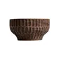 Singita Carved Bowl Dark Timber 25cm