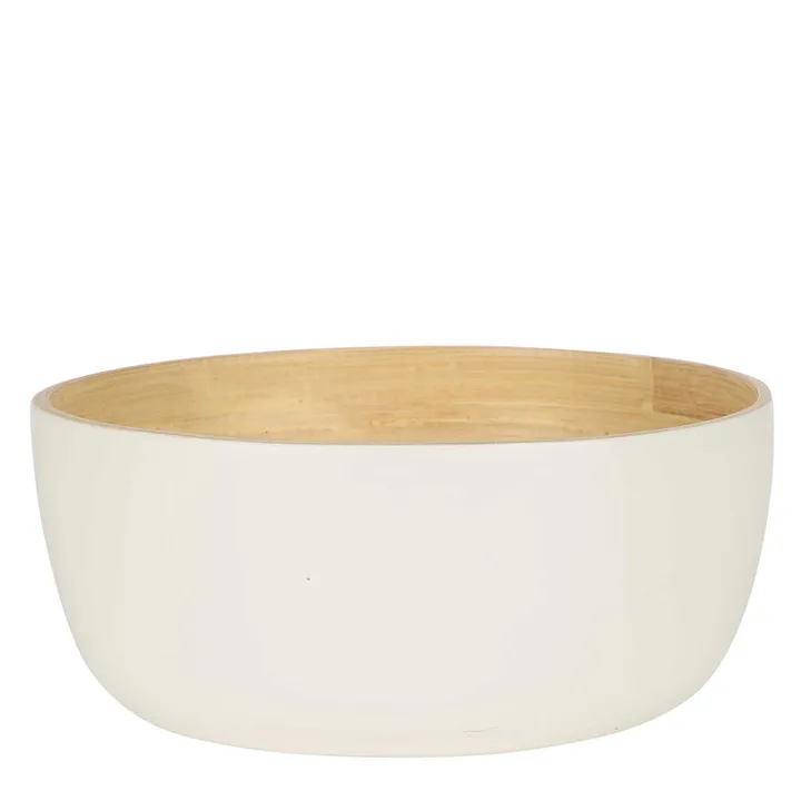 Blana Bamboo Bowl White Small 15cm