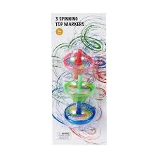 Spinning Top Markers 3pk