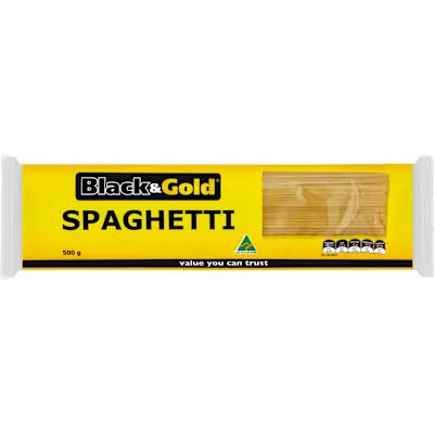 Black & Gold Long Pasta #5 Spaghetti 500g