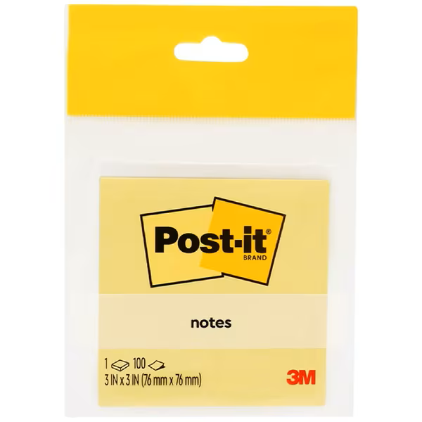 3M Post-it Notes 76x76mm 100 sheets