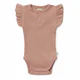 Snuggle Hunny Short Sleeve Organic Bodysuit Rose 3-6mths (00)