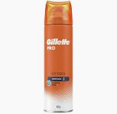 Gillette Pro Icy Cool Menthol Shave Gel 195g