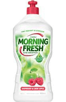 Morning Fresh Ultra Concentrate Dishwashing Liquid Raspberry and Crisp Apple 900ml