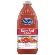 Ocean Spray Ruby Red Grapefruit Drink 1.5L