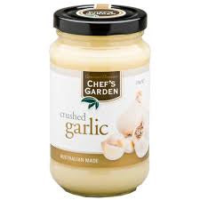 Chefs Garden Crushed Garlic 375g