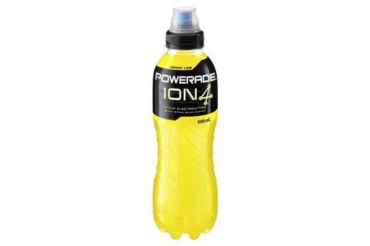 Powerade Ion4 Lemon Lime Sports Drink Sipper Cap 600ml