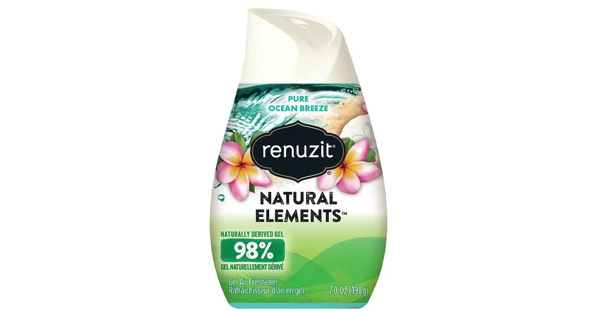 Renuzit Sensitive Scents Gel Air Freshener Pure Ocean Breeze 198g