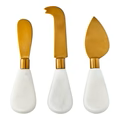 Alex Liddy Cheese Knives Gold & Marble