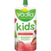 Vaalia Kids Probiotic Yoghurt Pouch Strawberry 140g