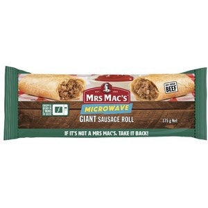 Mrs Macs Microwave Giant Sausage Roll 175g