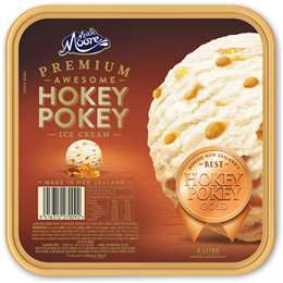 Much Moore Awesome Hokey Pokey Ice Cream Tub 2L