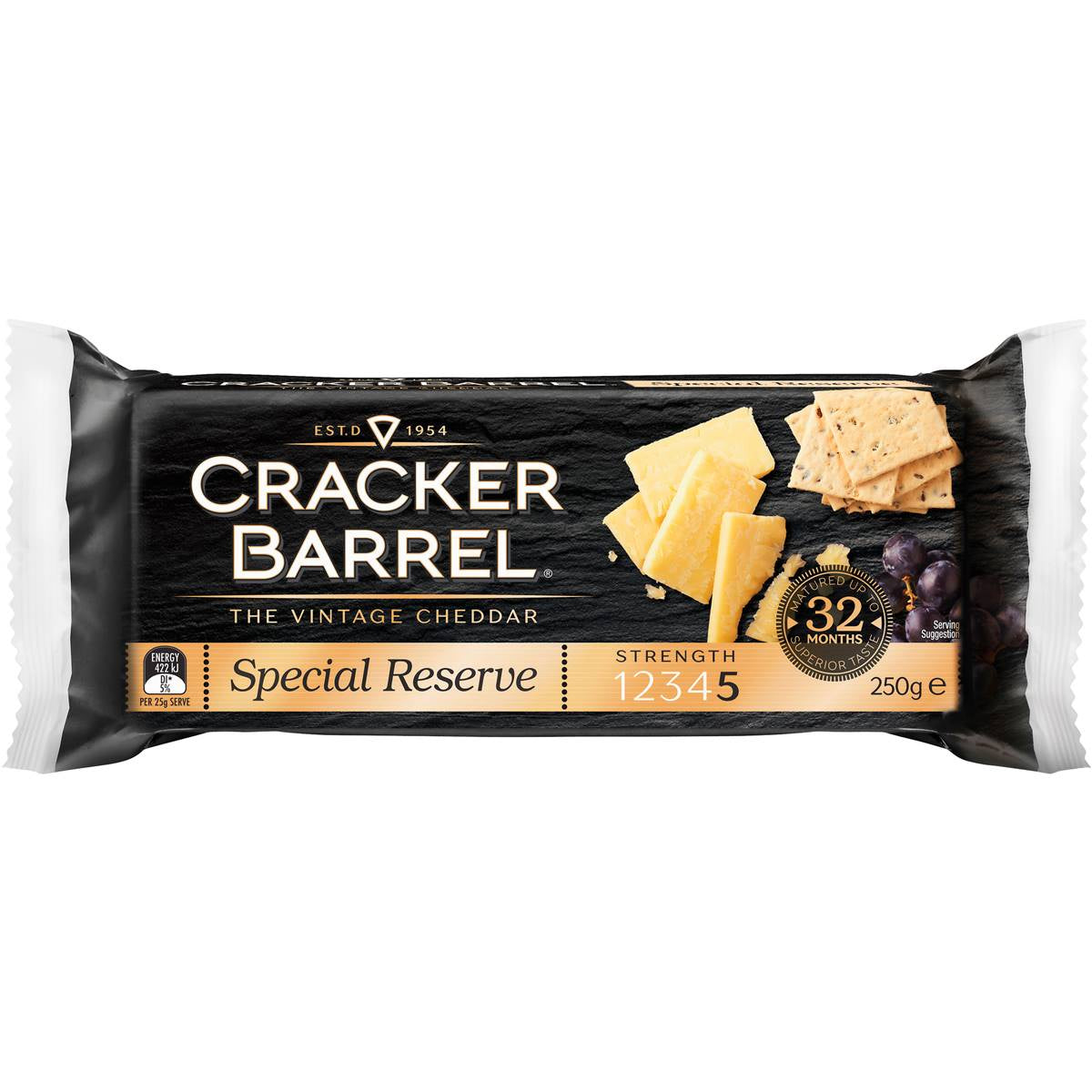 Cracker Barrel Block Cheddar Special Reserve 250g