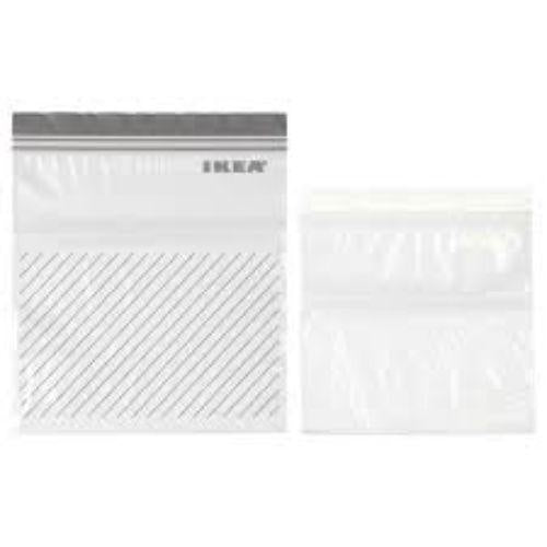 Istad Resealable Bag Grey White 50 Pack