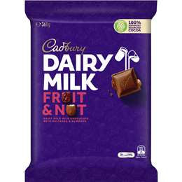 Cadbury Dairy Milk Fruit & Nut Large Chocolate Block 360g