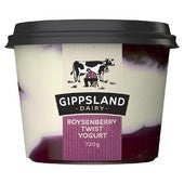 Gippsland Dairy Yoghurt Boysenberry Twist 700g