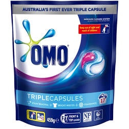 Omo Triple Capsule 17pk 459g