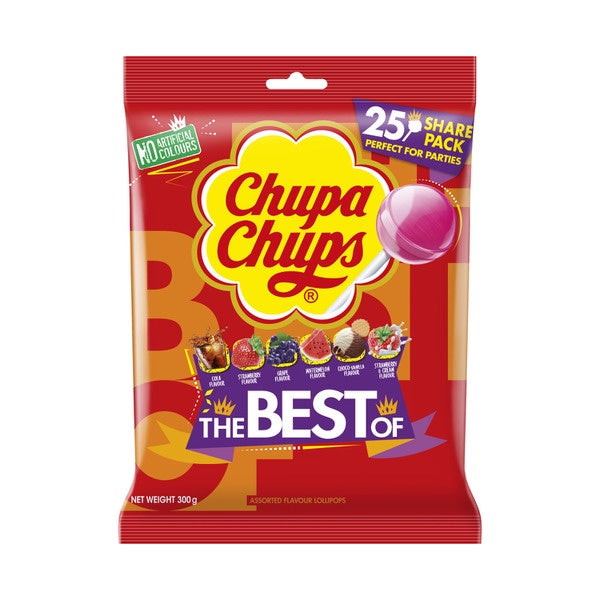 Chupa Chups Best Of 25 Bag 300g