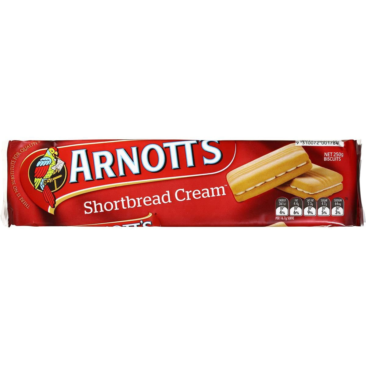 Arnott's Shortbread Cream 250g