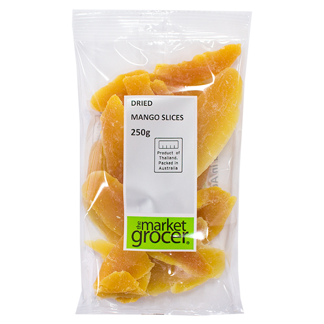 The Market Grocer Dried Mango Slices 250g