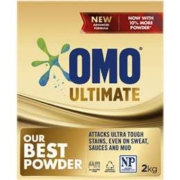 OMO Laundry Detergent Powder Ultimate 2Kg