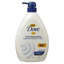 Dove Body Wash Triple Moisturising 1L