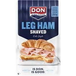 Don Leg Ham Shaved 200g