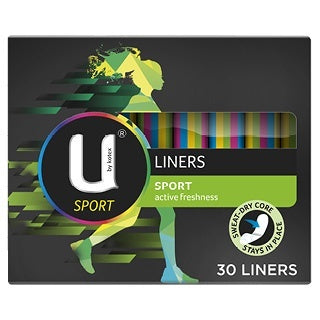 U By Kotex Sport Active Freshness Liners 30pk