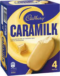 Cadbury Caramilk  Sticks 4pk