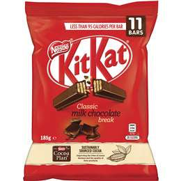 Nestle Kit Kat Chocolate 185g 11pk