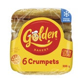 Golden Crumpets Round 6pk