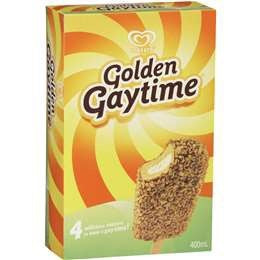 Streets Golden Gaytime Original 100ml x 4pk