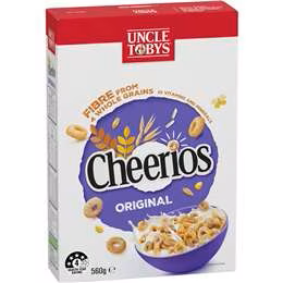 Uncle Tobys Cheerios Original Cereal 560g