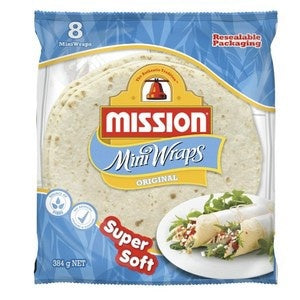 Mission Mini Wraps Original 8pk