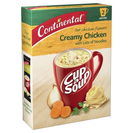 Continental Cup A Soup Creamy Chicken With Lots of Noodles 2pk