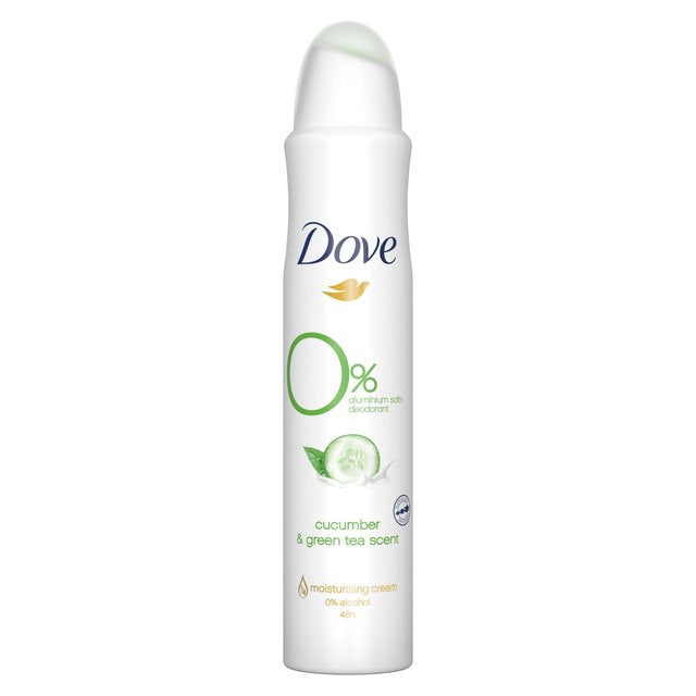 Dove Womens Antiperspirant Aerosol Cucumber & Green Tea 200ml