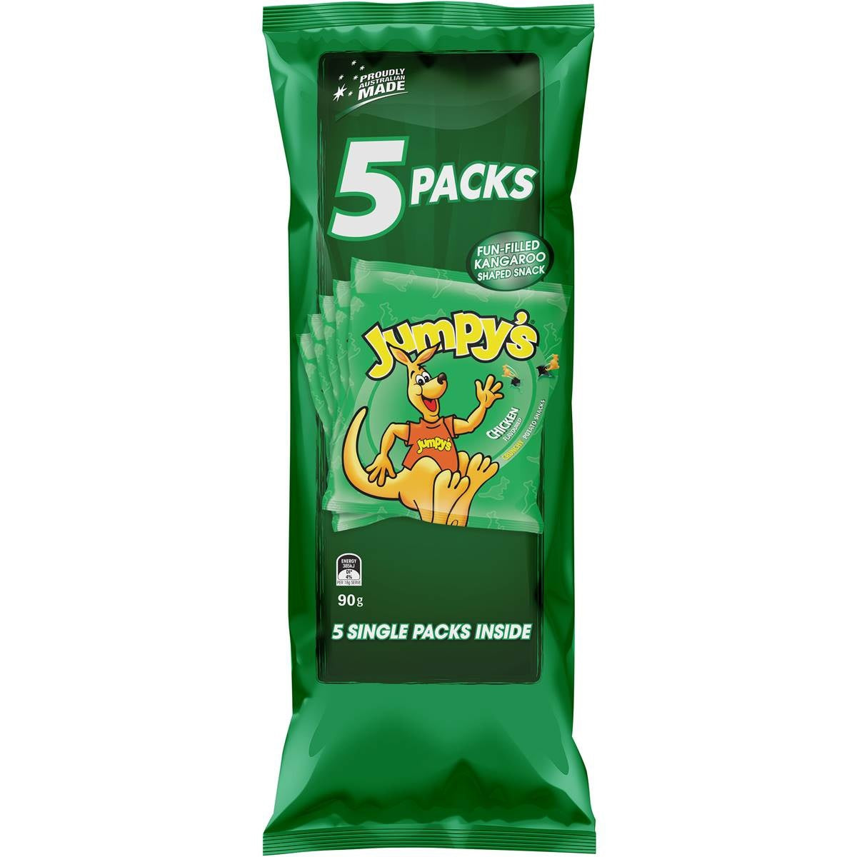 Jumpys Snacks Chicken Flavoured 5pk