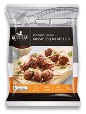 Butlers Aussie BBQ Meatballs 1kg