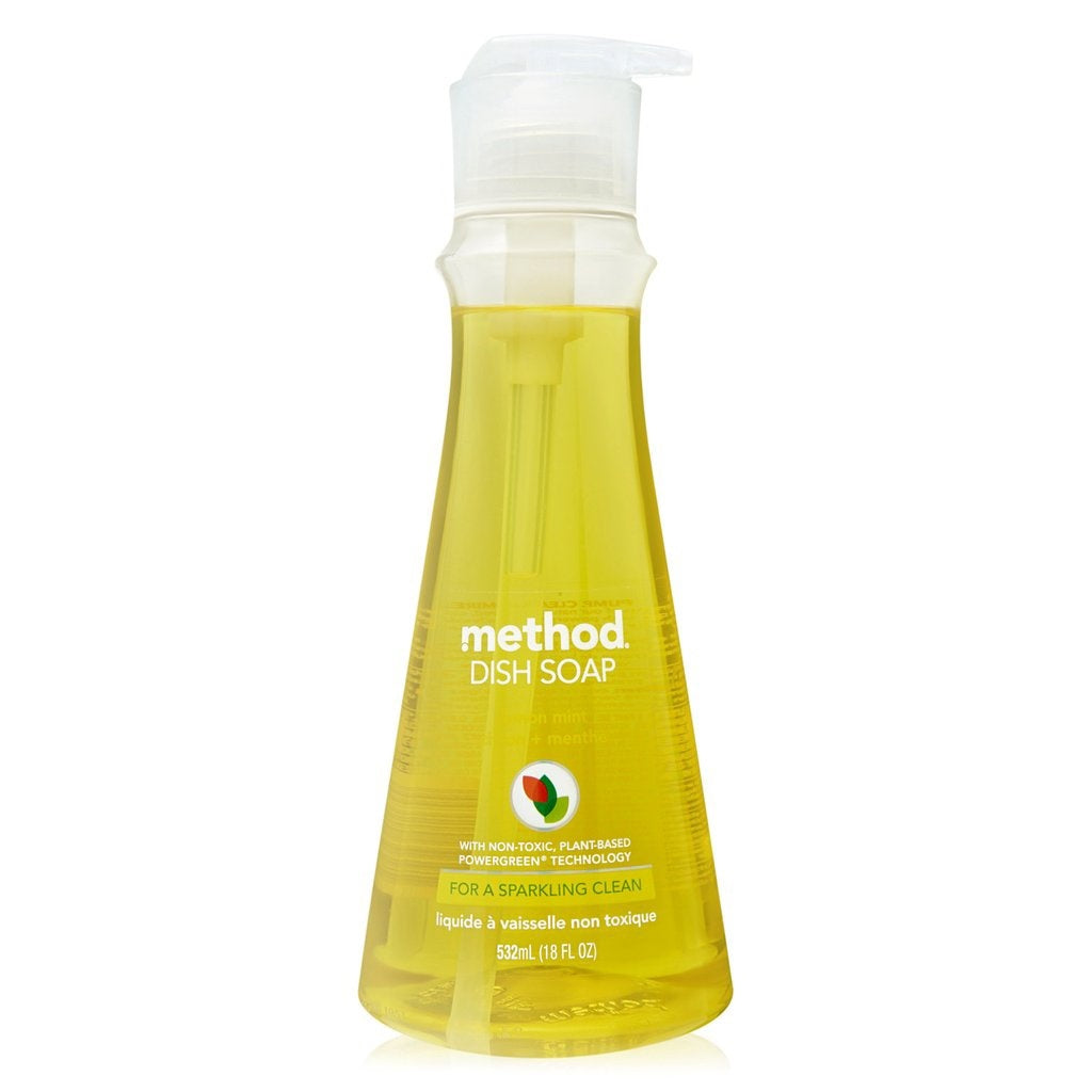 Method Dish Soap Pump Lemon Mint 532ml