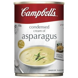 Campbells Condensed Cream Of Asparagus 420g*