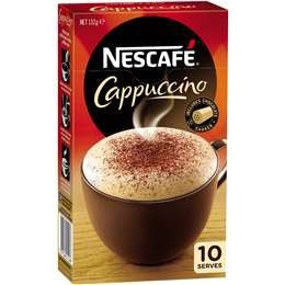 Nescafe Coffee Sachets Cappuccino 10pk