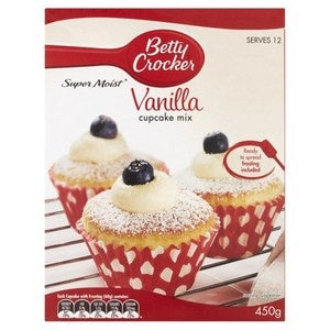 Betty Crocker Super Moist Vanilla Cupcake Mix 370g