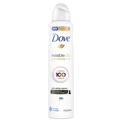 Dove Invisible Dry Antiperspirant White Frescia and Violet Flower 220ml