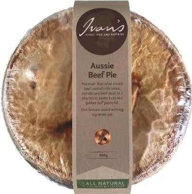 Ivans Family Pie Aussie Beef 900g