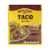 Old El Paso Taco Spice Mix Reduced Salt 30g