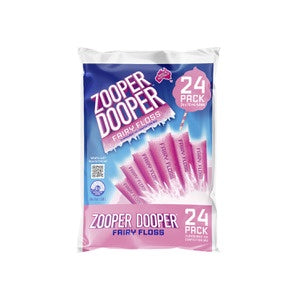 Zooper Dooper Fairy Floss 24pk