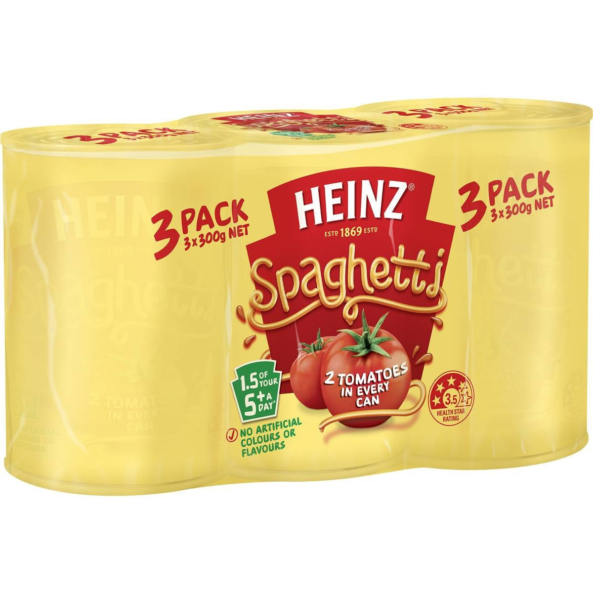 Heinz Spaghetti Tomato Sauce 300g 3pk